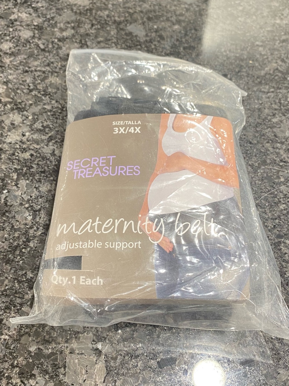 Secret Treasures Maternity Belt in Black size 3X/4X